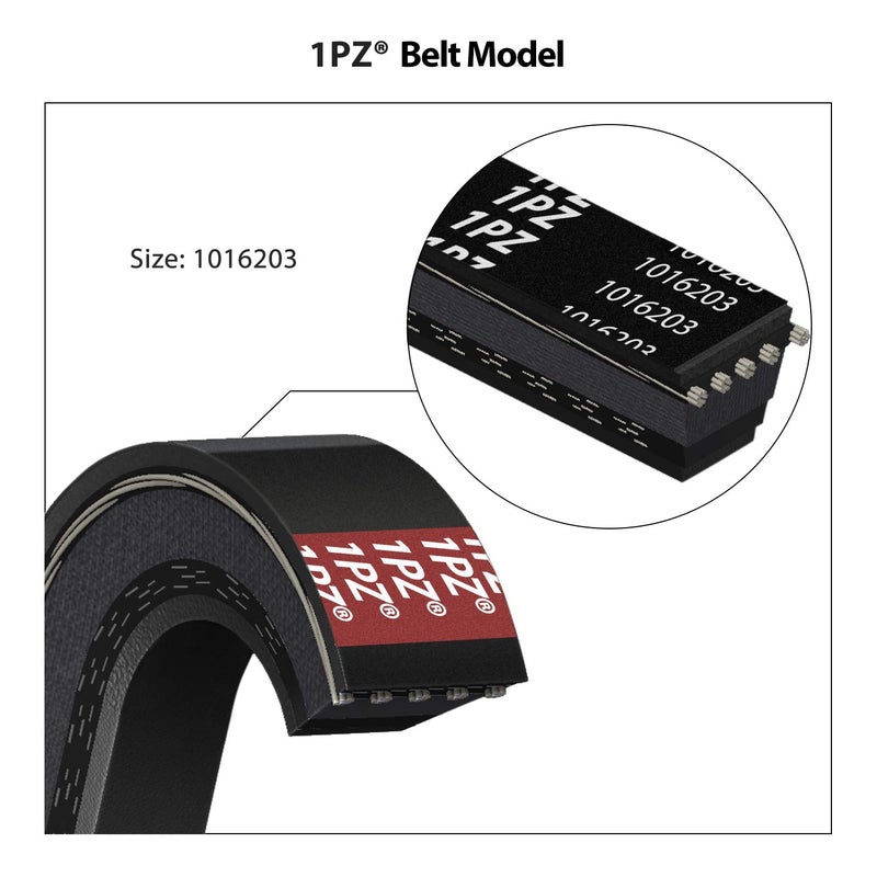 1PZ مجموعة حزام بدء التشغيل وحزام القيادة 1PZ V1P-DS1 بديل لسيارة جولف كلوب كار DS 1997-حتى و Precedent 2004-حتى 1016203 101916701 - Image 5